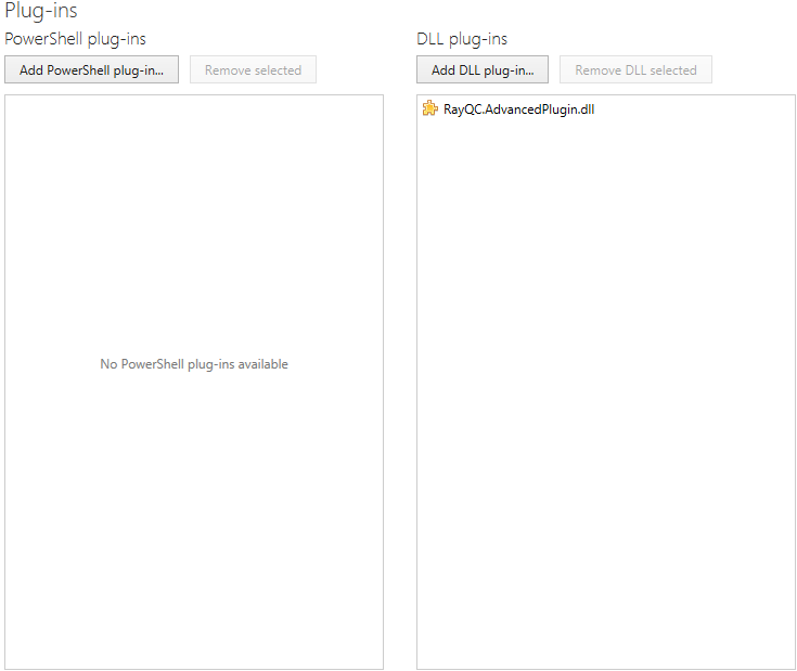 Der Plug-in-Manager-Dialog Der Plug-in-Manager-Dialog