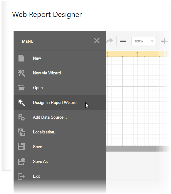 DesigninReportWizard