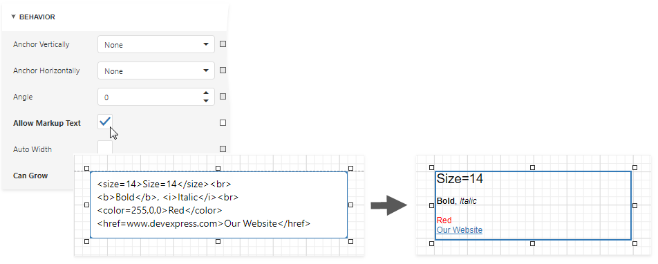 eurd-web-label-markup-text-allow-markup-text-buttom-tag-examples