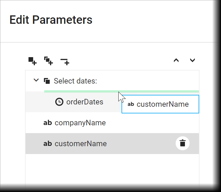 report-parameters-editor-drag-and-drop-elements-in-menu