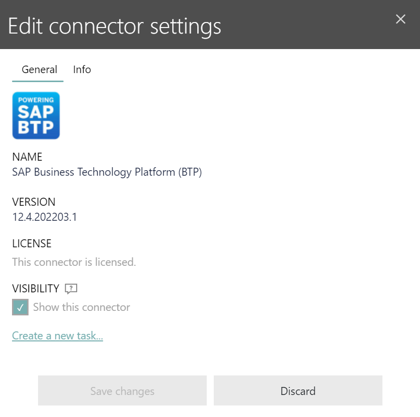 SAPBTPConnector