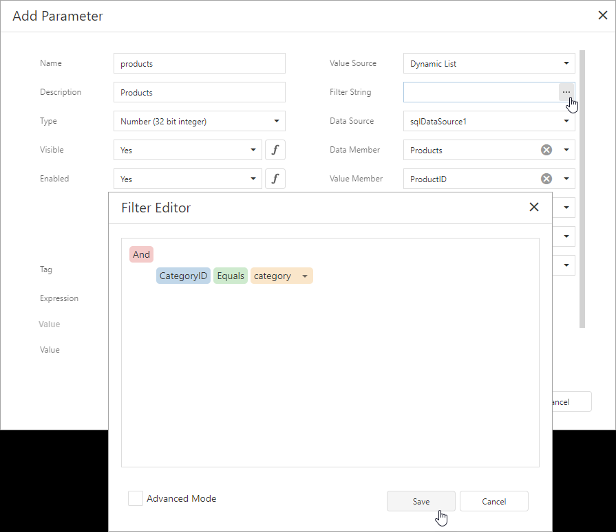 eurd-web-cascading-parameter-filterstring