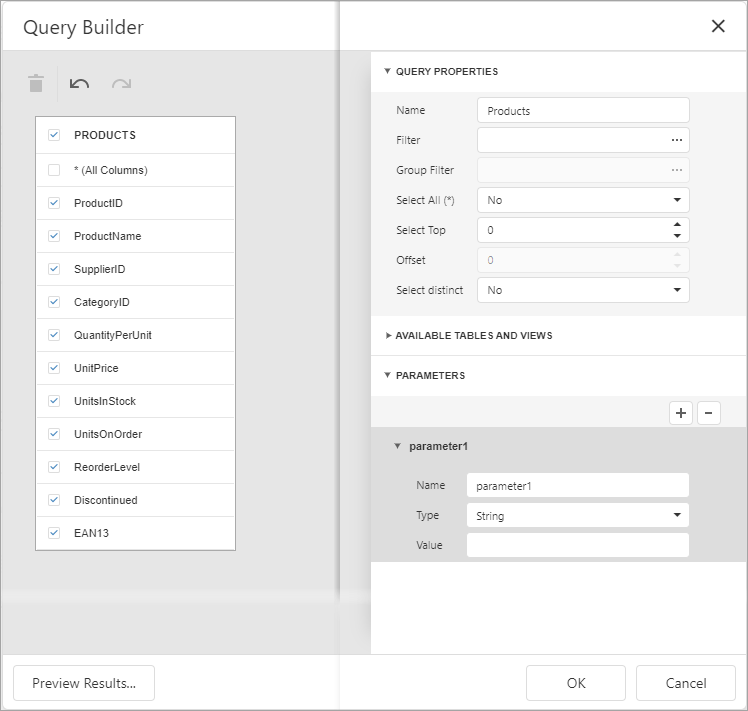 SQLDataSourceQueryBuilder