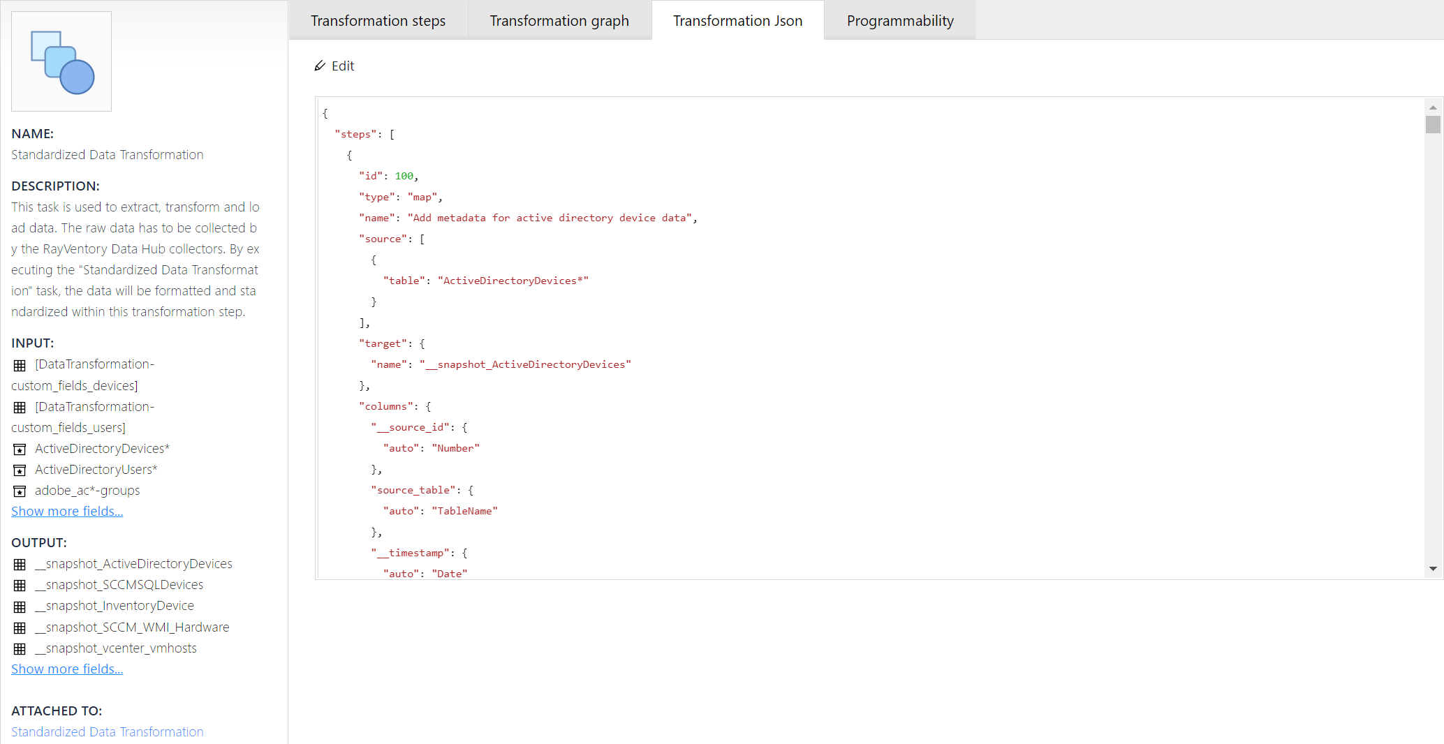 TransformationJSON