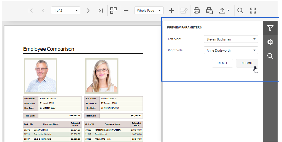 eurd-web-parameters-panel