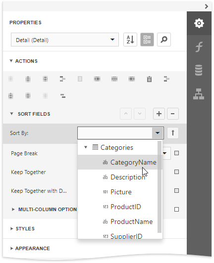 eurd-web-sort-data-select-field