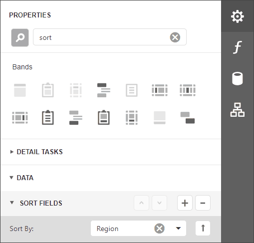 HierarchicalReportsSortFieldsProperties