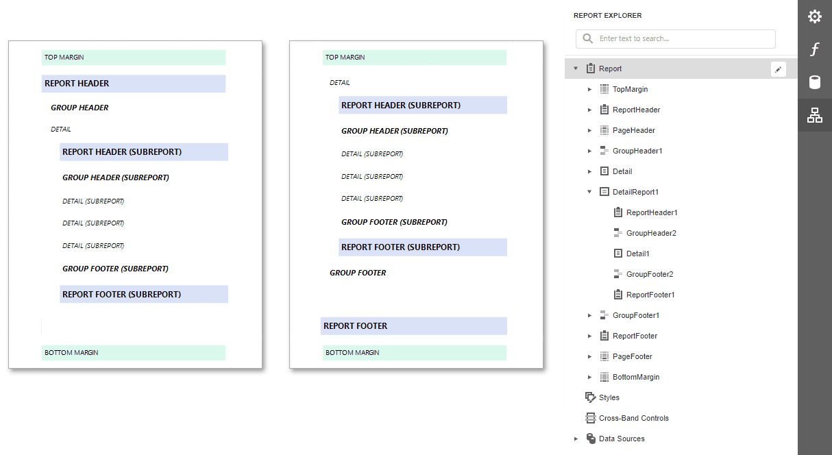 ReportExplorerPanelStructure