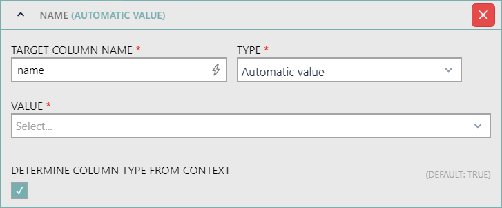 Mapping_AutomaticValue