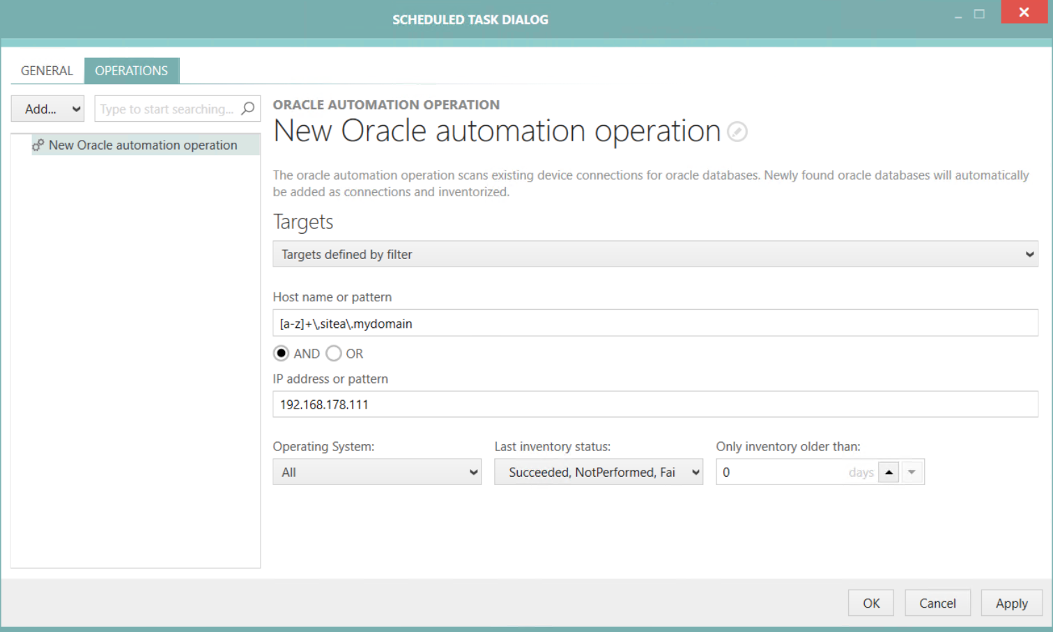 OracleAutomationOperation_ByFilter