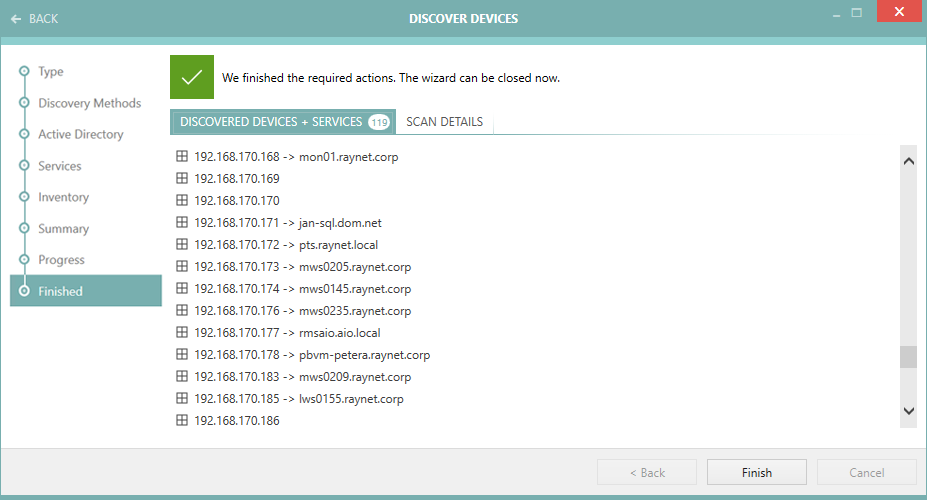 DiscoveryWizard_Finished