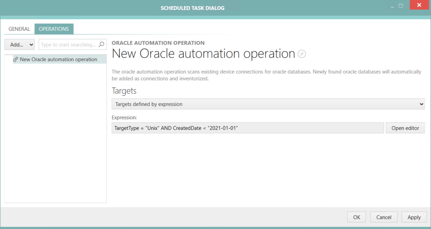 OracleAutomationOperation_ByExpression